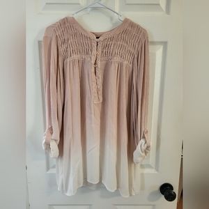 Flowy Ombre Blouse